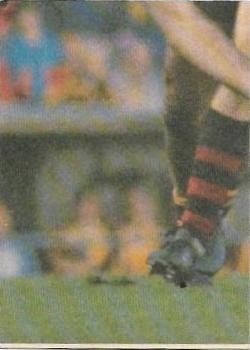 1986 Scanlens VFL #95 Peter Kiel Back